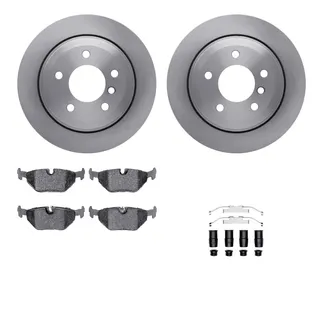 R1 Concepts WFWH1-31063 E- Line Series Brake Rotor W/ Ceramic Brake Pads & Hdw